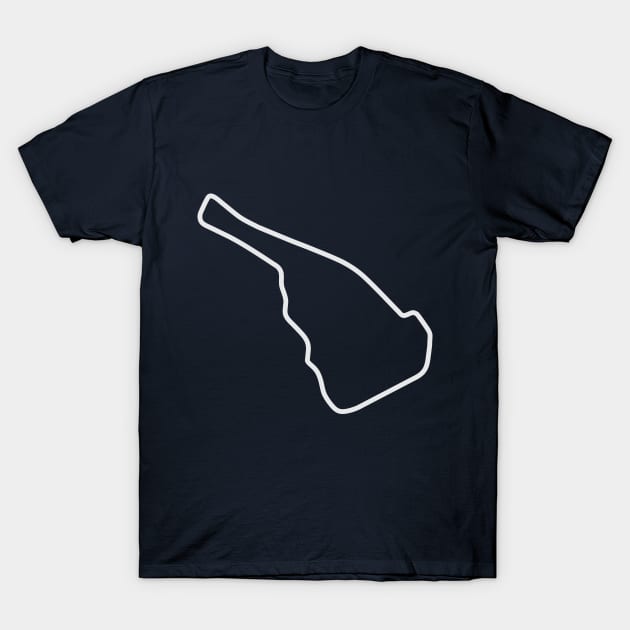 Road Atlanta [outline] T-Shirt by sednoid